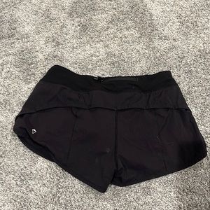 Black speedy shorts Ivivva
